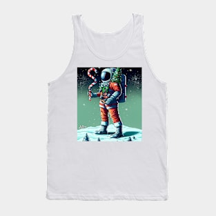 Claus Astronauts at Christmas in Space Tank Top